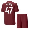 Manchester City Foden 47 Børn Tredje 2024-25 - Fodboldtrøjer (S/S)